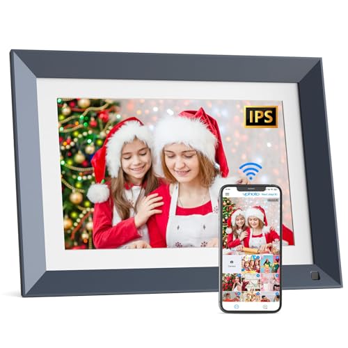 Nethgrow Digital Photo Frame 10.1"-Picture-Frame - WiFi Digital Picture Frame, 16GB, IPS Touchscreen, Auto-Rotate, Motion Sensor, Instantly Sharing Photos Videos, Personalized Gifts
