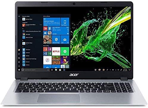 2020 Newest Acer Aspire 5 15.6" FHD 1080P Laptop Computer| AMD Ryzen 3 3200U up to 3.5 GHz(Beat i5-7200u)| 8GB RAM| 128GB SSD| Backlit Keyboard| WiFi| Bluetooth| HDMI| Windows 10| Laser USB Cable