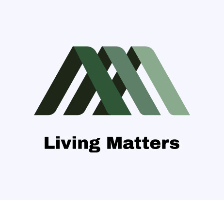 three triangles logo living matter - fiverr logo maker